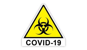 Coronavirus Aufkleber - COVID-19 Sticker