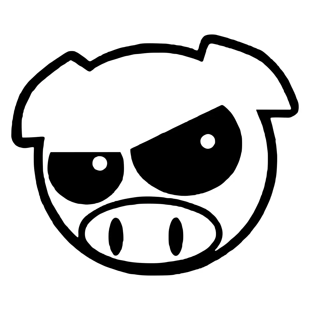 04404-JDM-Pig-Carbon-Schwarz-gallery JDM Pig JDM Aufkleber Sticker