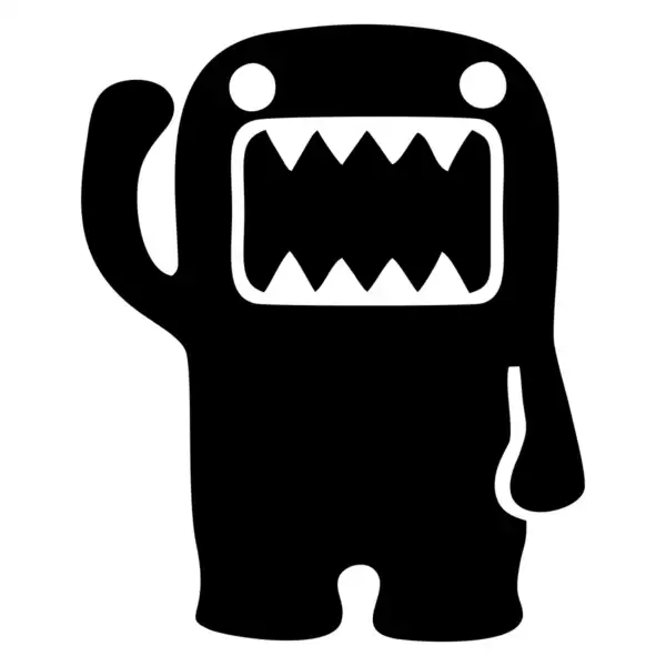 Ranting Domo Kun JDM Aufkleber Sticker