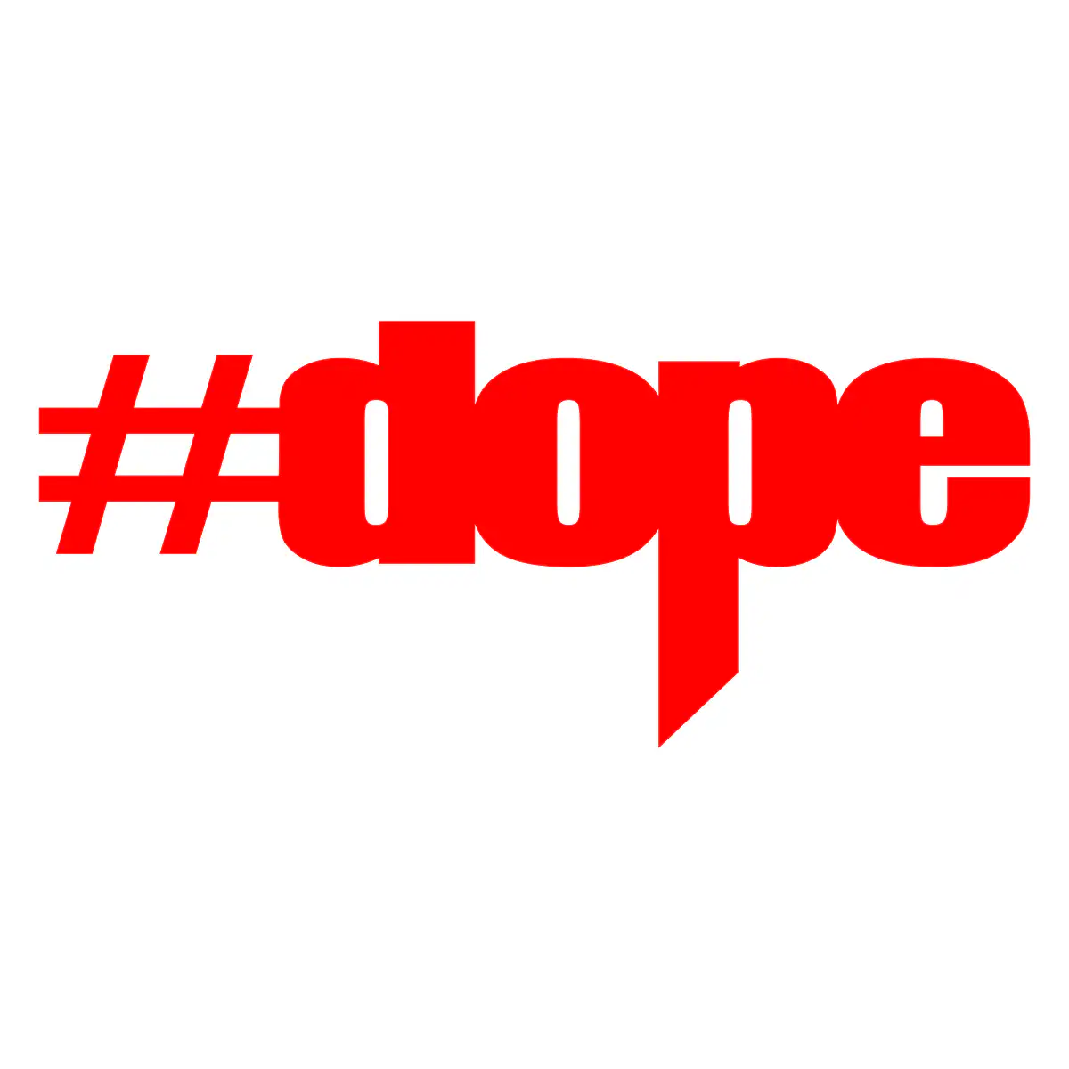 04418-dope-(JDM)-Neon-Rot-gallery dope (JDM) Aufkleber Sticker