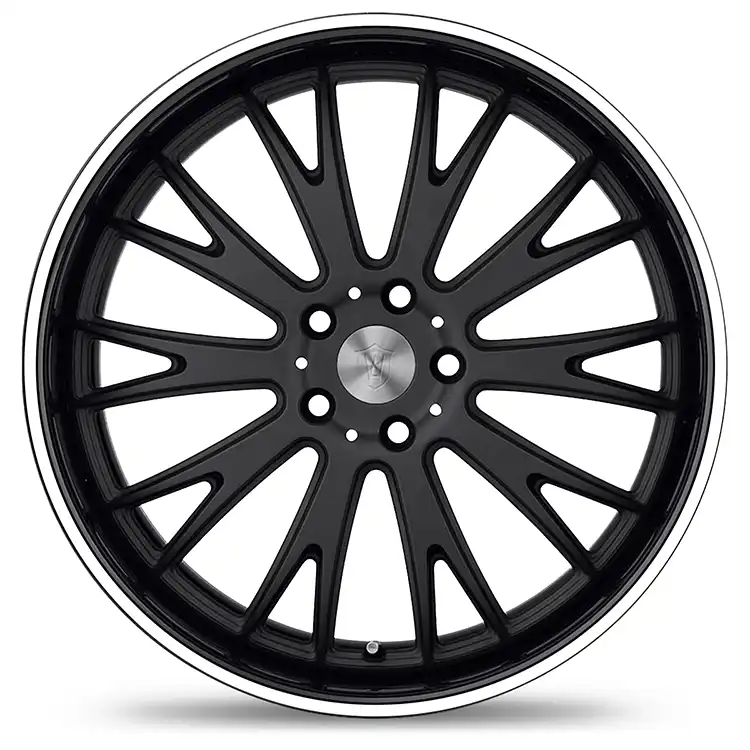 Felgenrandaufkleber Classic Matt Weiss