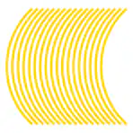Felgenrandaufkleber Classic Neon Gelb