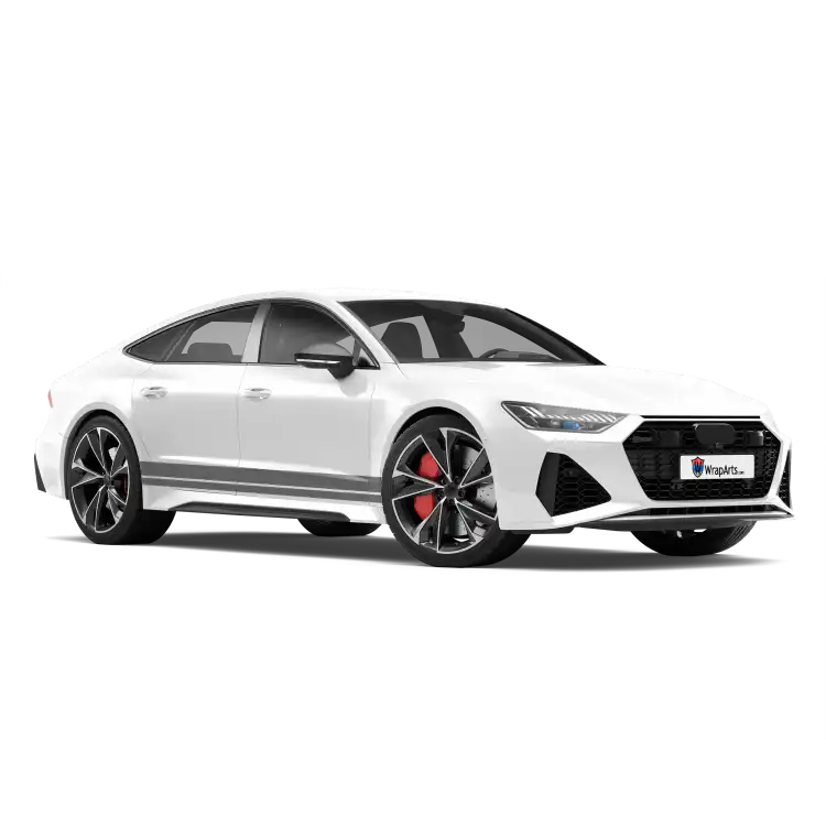 Doppelter Seitenstreifen 2 Anthrazit