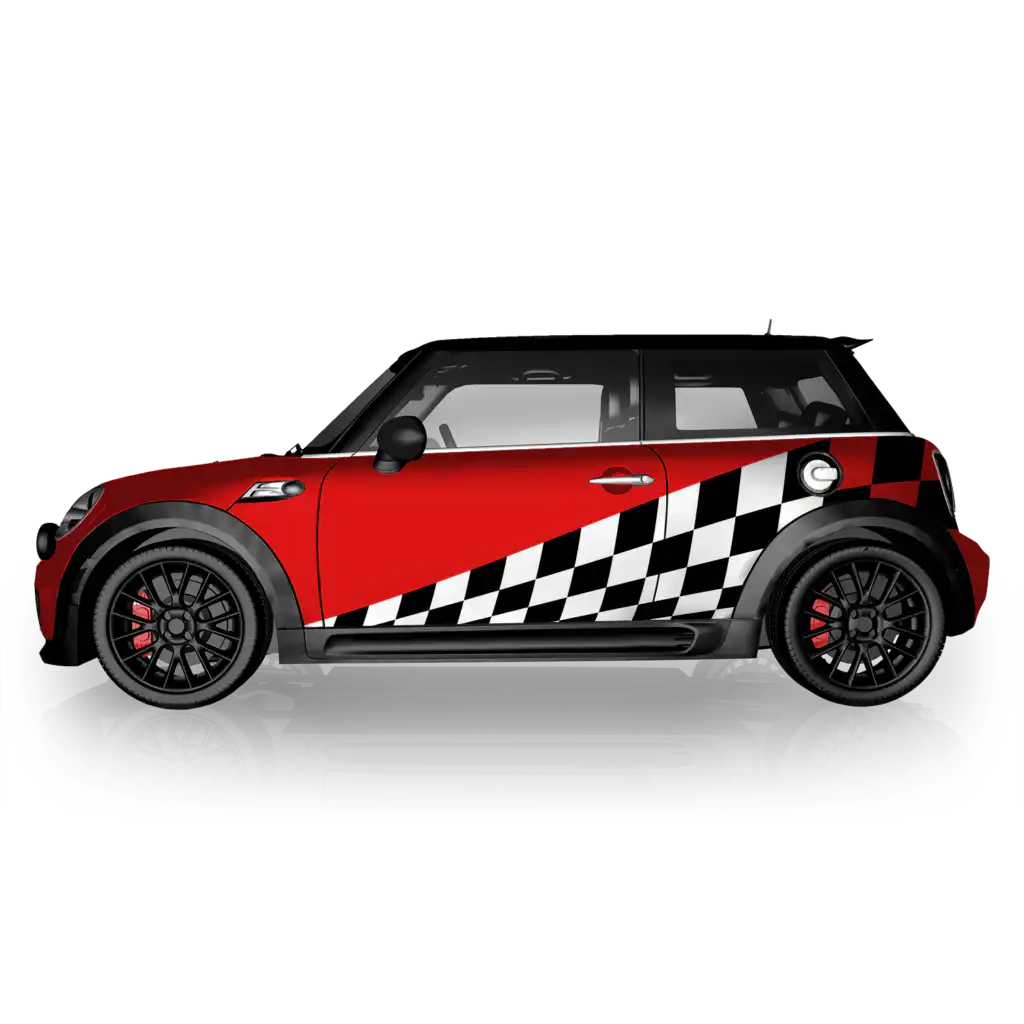Flags End - Racing Design für MINI