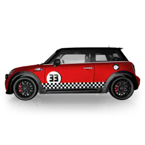 Down Flag - Racing Design für MINI