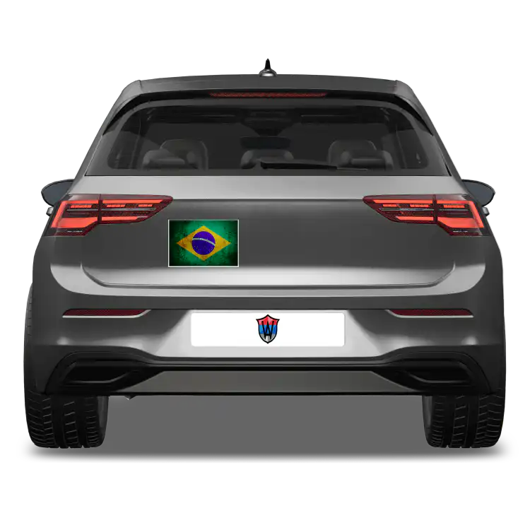 Brazilien Flagge Aufkleber