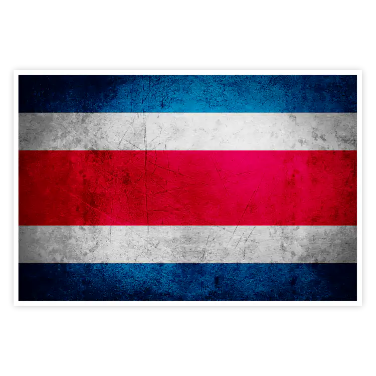 04806-Costa Rica Flagge-gallery Costa Rica Flagge Aufkleber