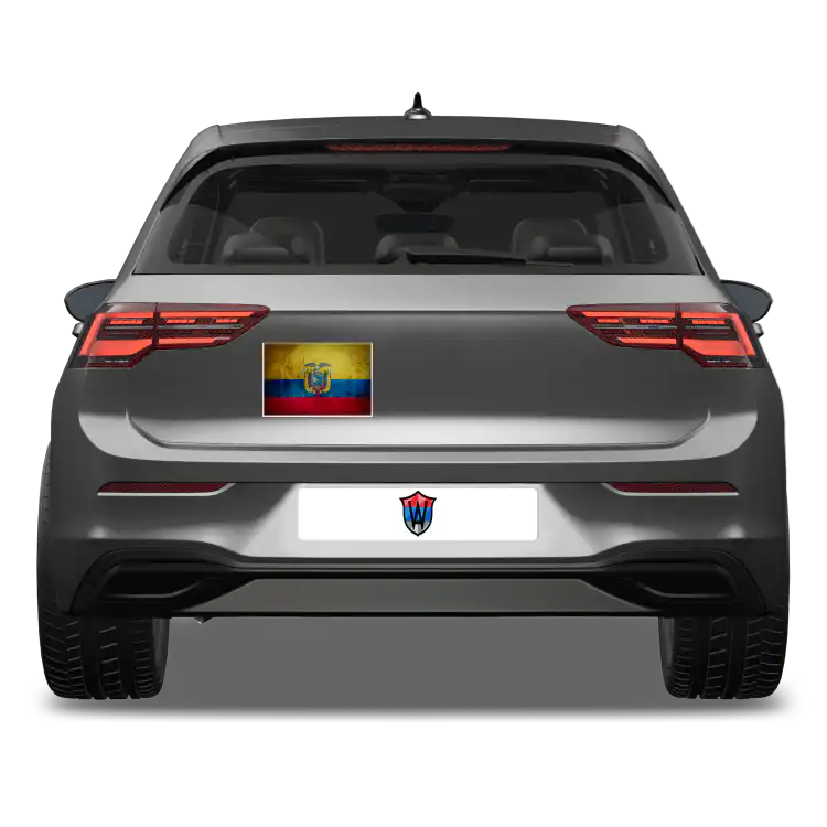 Ecuador Flagge Aufkleber