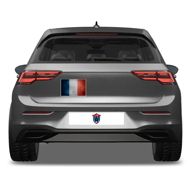 Frankreich Flagge Aufkleber