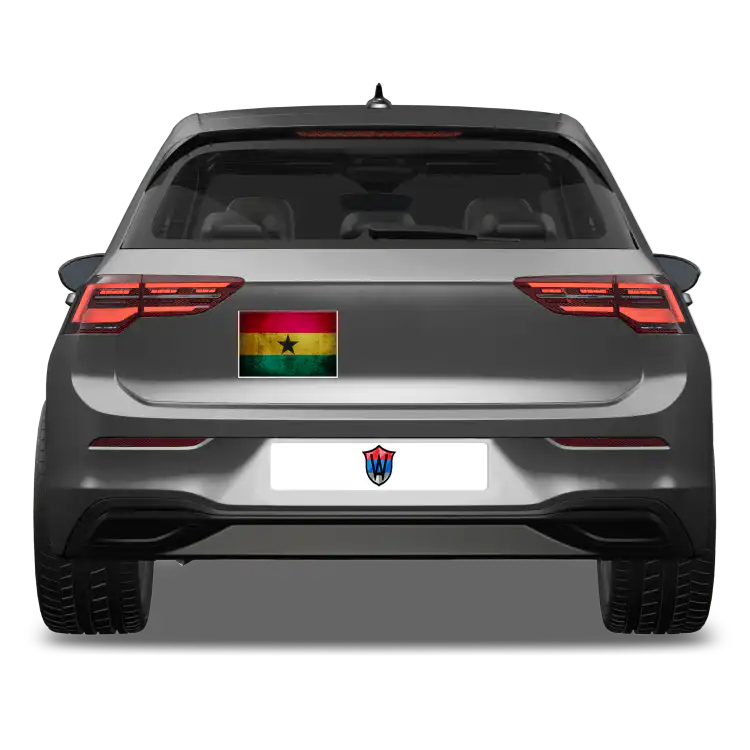 Ghana Flagge Aufkleber