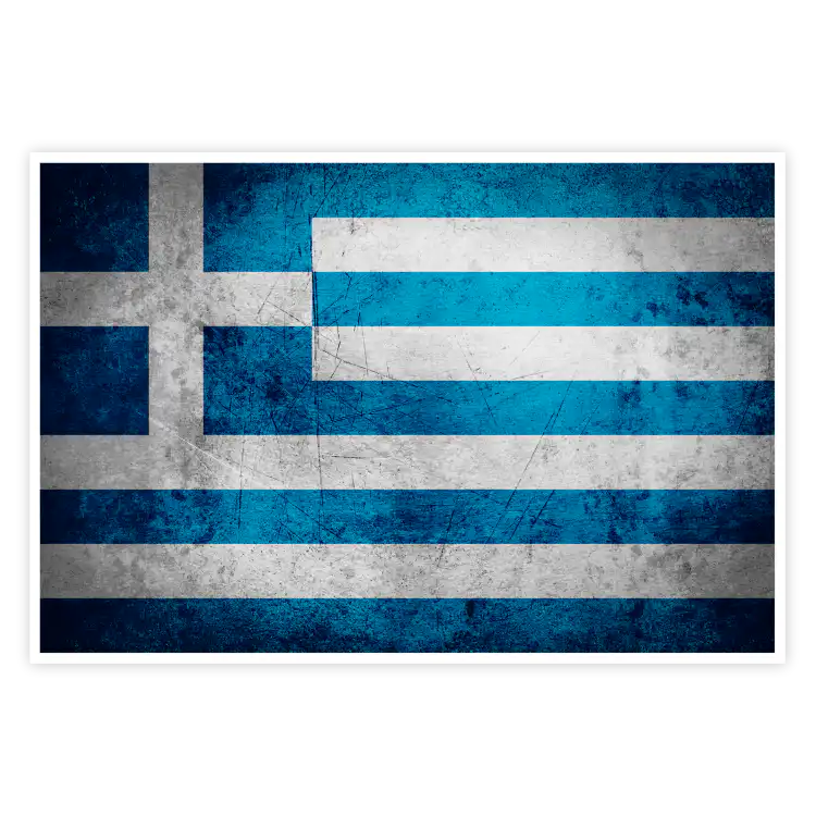 Griechenland Flagge Aufkleber