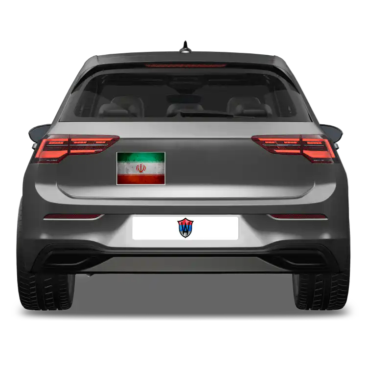 Iran Flagge Aufkleber