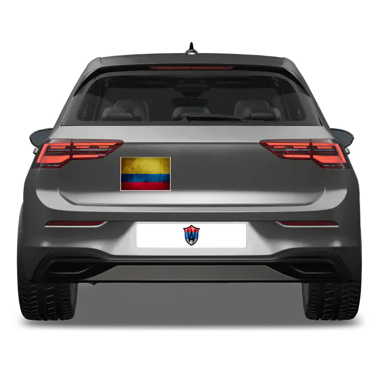 Kolumbien Flagge Aufkleber