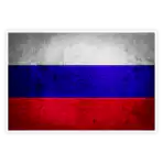 Russland Flagge Aufkleber