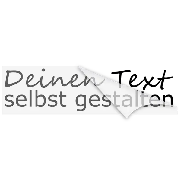 Domain Aufkleber selbst gestalten