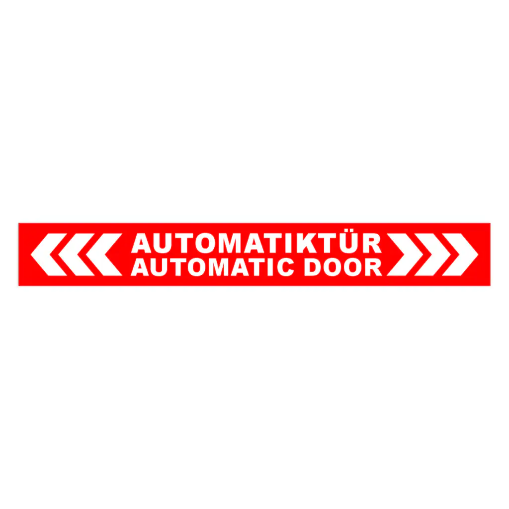 Automatiktür Aufkleber