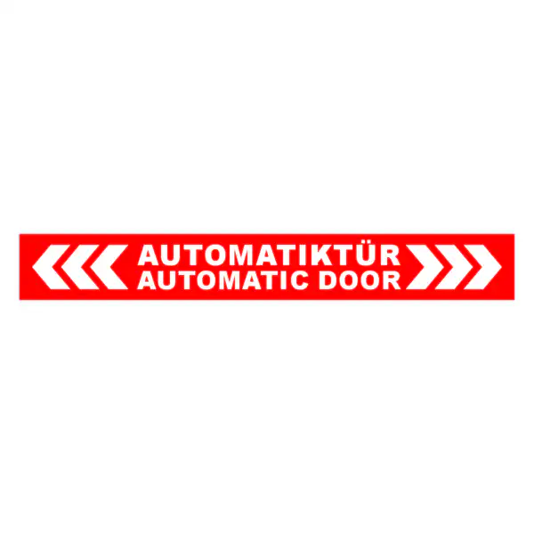 Automatiktür Aufkleber