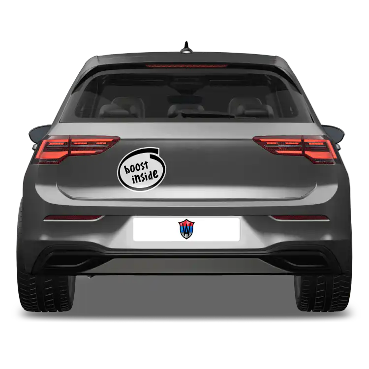 boost inside Aufkleber