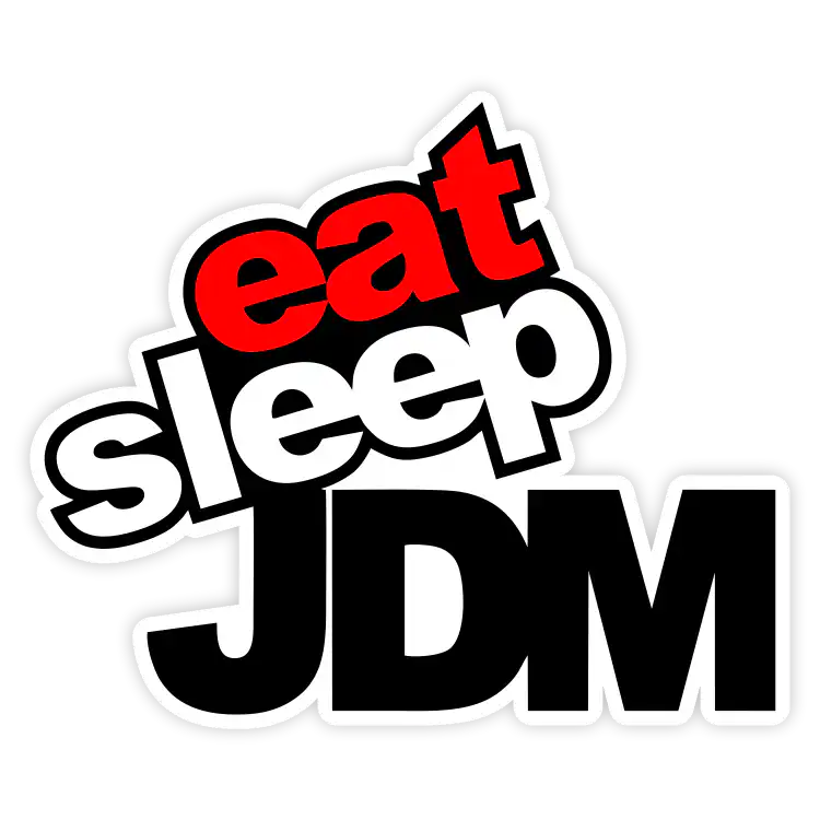 05432-eat sleep JDM-gallery eat sleep JDM Aufkleber