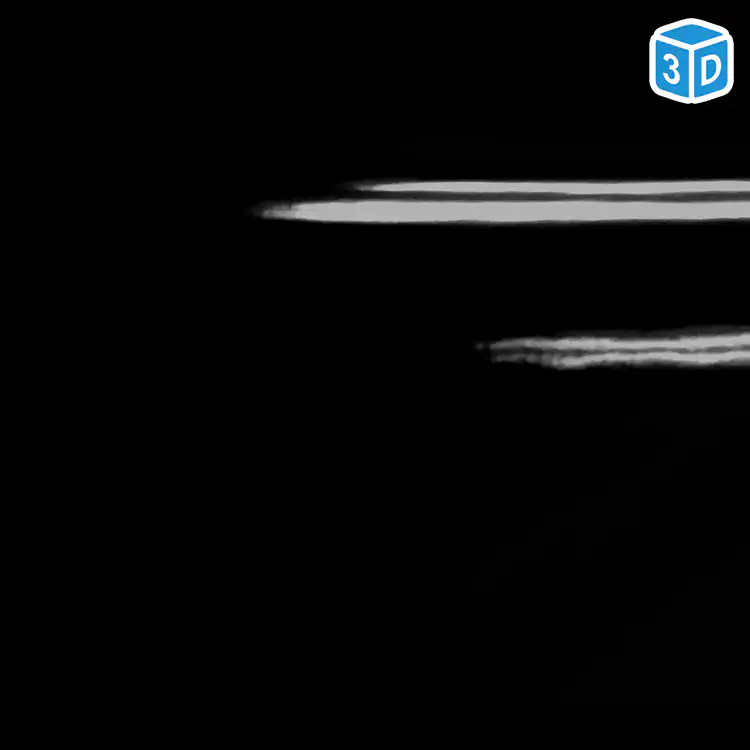 Glänzend Schwarz starke Rundungen Folie Meterware