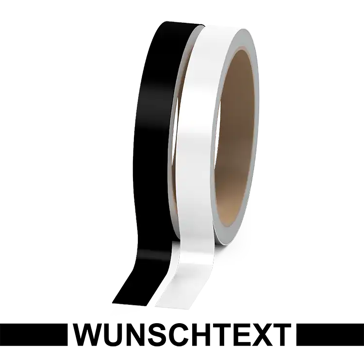 Einzelner Zierstreifen mit Wunschtext - Material - Matt