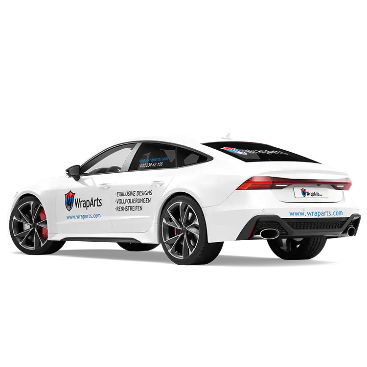 Fahrzeugbeschriftung Plus Paket - Kleinwagen - selbst gestalten