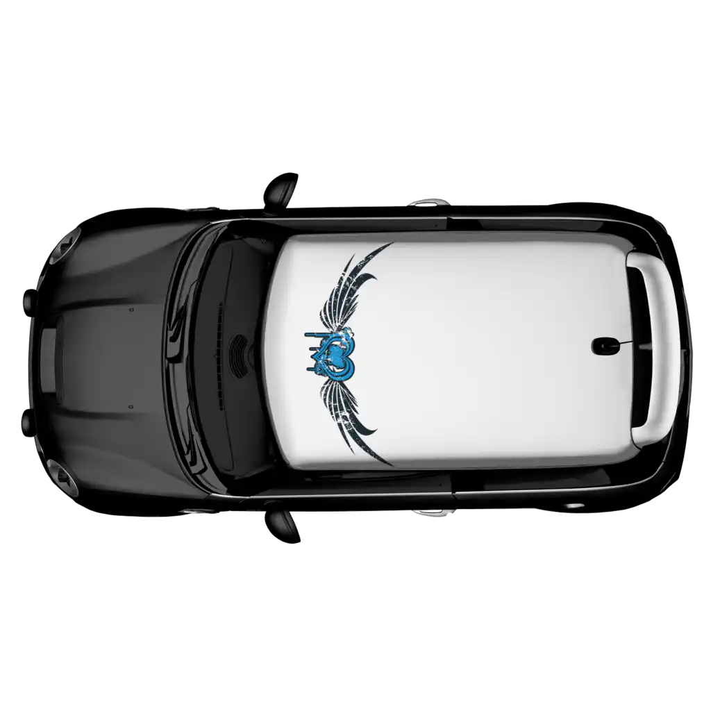 Angel Heart - Dachfolie für MINI