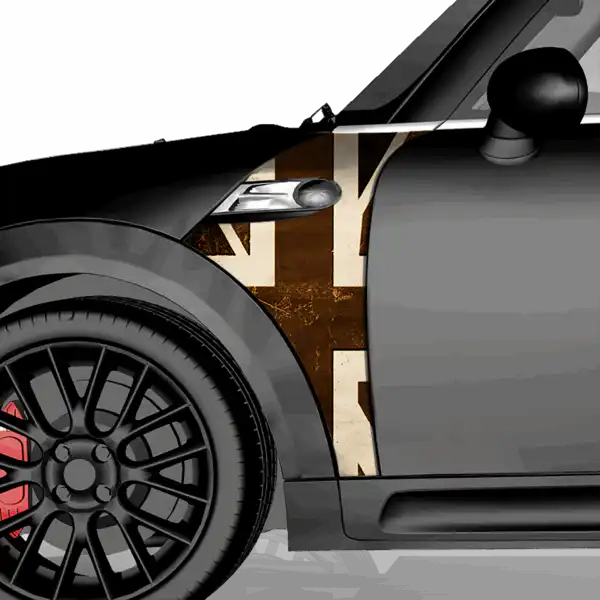 Coffee Jack - Kotflügelfolie für MINI