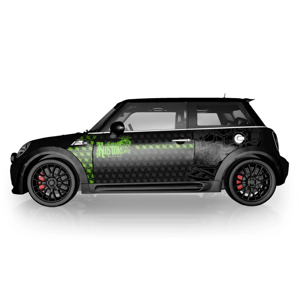 Cursed Kustom - Vollfolierung für MINI