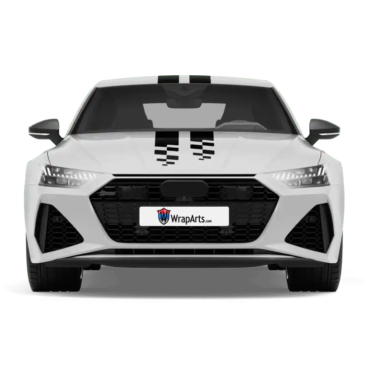 Leaking Rennstreifen - Schwarz