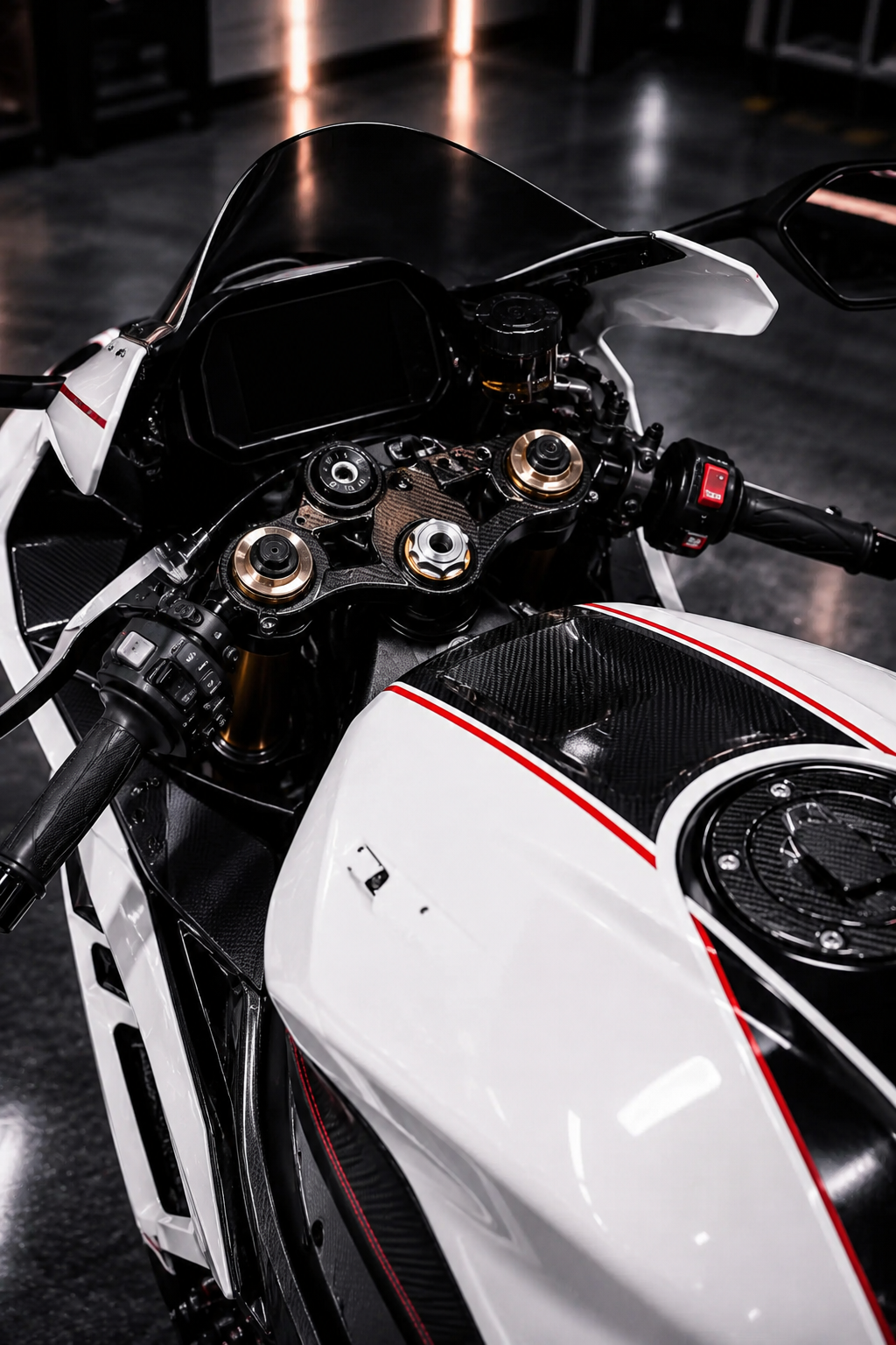 Motorrad Zierstreifen 40mm
