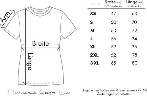 E190 Men Groessen Beige